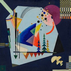 Three Sounds (Drei Klänge), 1926 (Vassily Kandinsky 1866-1944)