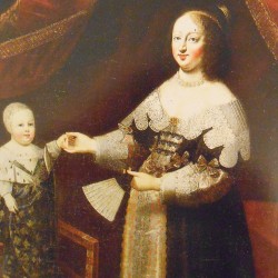 Anne D'Autriche (1601-1666), épouse de Louis XIII, Château de Chambord