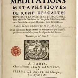Les Méditations Métaphysiques de René Descartes