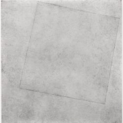 Malevitch (1878-1935) - Carré blanc sur fond blanc (1918), Museum of Modern Art, New York (États-Unis)