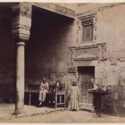 Palais Aroussi, atelier de Gustave Le Gray au Caire, Egypte en 1870 (© photo Zangaki)
