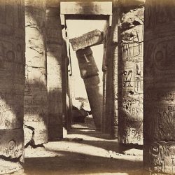 Gustave Le Gray (1813-1884) - Temple de Karnak, salle hypostyle